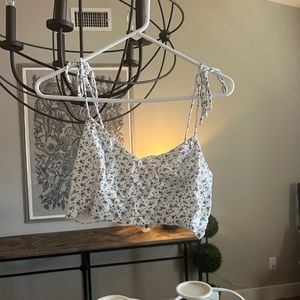 Princess Polly White Floral Tank